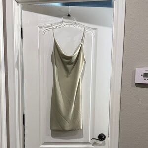 Urban Outfitters sage green Mini Dress size m